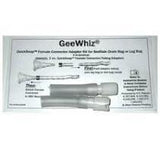 Female connector adapter kit with tubing and bag connectors for home medical use