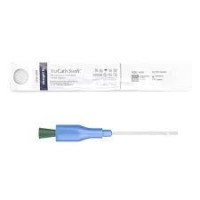 Medical intermittent catheter in sterile packaging for home use and chronic care