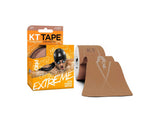 Tan KT Tape Extreme kinesiology therapeutic tape with packaging and swimmer graphic