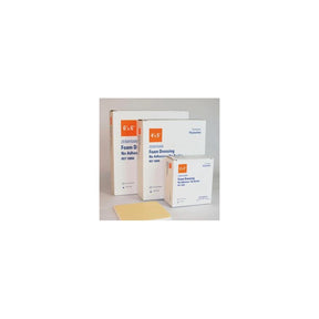 Zenifoam foam dressing medical supplies in various box sizes and a foam pad, for wound care
