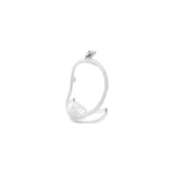 Nasal CPAP mask frame with headgear connector for sleep apnea therapy