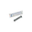Sterile 35 mL medical syringe with clear packaging for home healthcare use