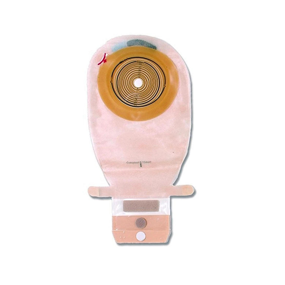 Assura 1-piece Closed Pouch Cut-to-fit Convex 5/8" - 1-1/4", Opaque