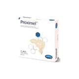 Proximel Ag Silicone Foam Dressing With Border, Small Sacrum