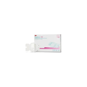 3M Tegaderm CHG antimicrobial dressing box with transparent medical dressing in front