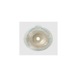 circular ostomy barrier wafer with central opening for stoma care, medical supply