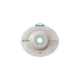 Ostomy barrier with adhesive and cut-to-fit opening for stoma care, medical supply product