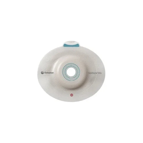 Ostomy barrier with adhesive and cut-to-fit opening for stoma care, medical supply product