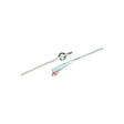 Sterile medical Foley catheter with inflatable balloon and color-coded connector