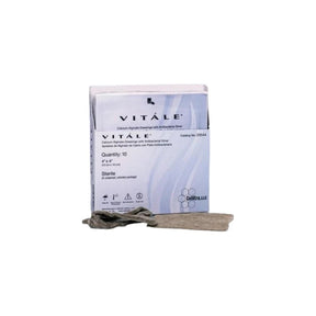 Vitale calcium alginate wound dressings with antibacterial silver, box of sterile pads