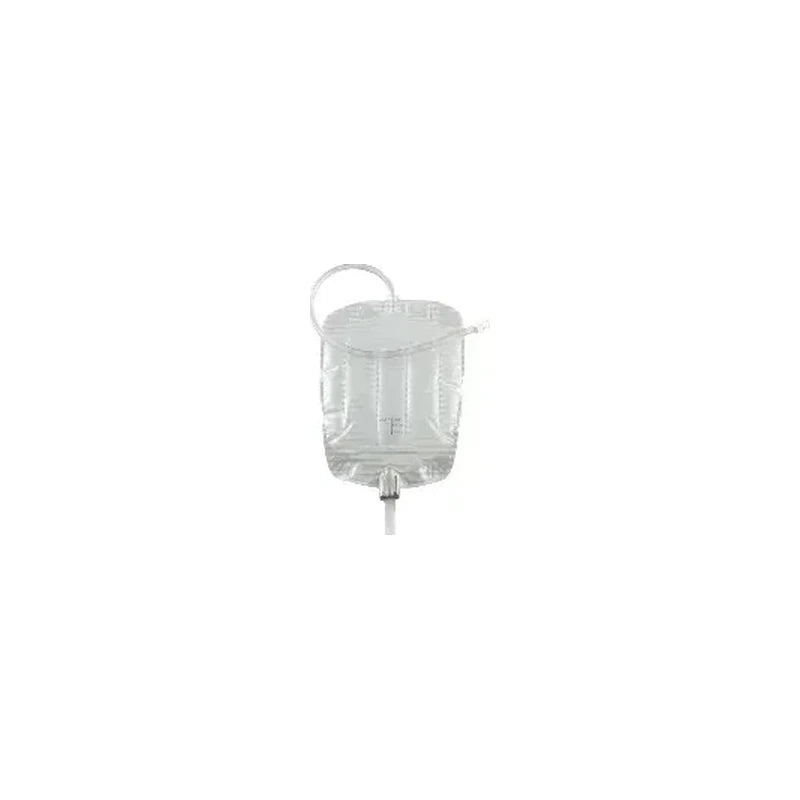 Clear medical drainage bag with tube for home healthcare supply