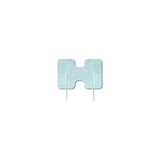 Rectangular medical electrode pad with wires, suitable for TENS or EMS therapy