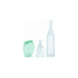 Male external catheter system with silicone sheath and collection bag, medical supplies