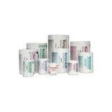 Assorted sizes of medical adhesive bandage rolls for wound care and secure dressings