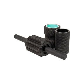 3-in-1 textured foam roller massage set for physical therapy and yoga