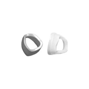 Silicone CPAP mask cushions for Fisher & Paykel N400 nasal mask on white background