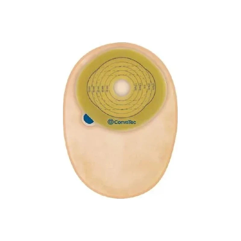 Esteem + One-piece Pre-cut Closed-end Pouch, Modified Stomahesive, Filter, 12" Panel Opaque, 1 3/8"