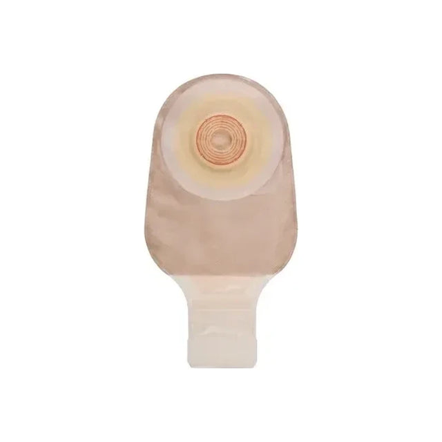 Ostomy pouch with adhesive barrier for stoma care and medical supply needs