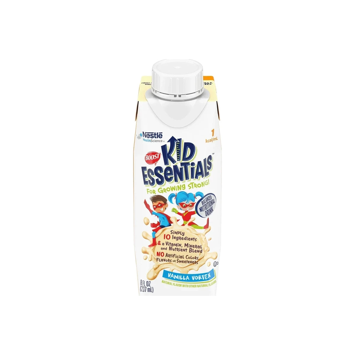 Boost Kid Essentials, Vanilla Vortex 8 Oz. Tetra Prisma