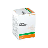 Opsite Flexigrid wound dressing box, size 6cm x 7cm, medical supplies packaging.