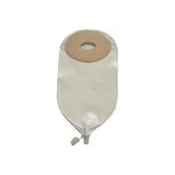 Reusable ostomy pouch with adhesive barrier and drainable outlet for medical use