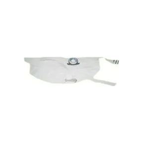 Clear ostomy bag with filter and adjustable strap for medical stoma care