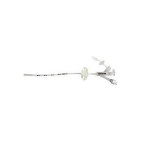Sterile Dynarex medical catheter with measurement markings and inflation port