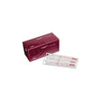 Magic intermittent catheter box with individually wrapped sterile catheters on white background