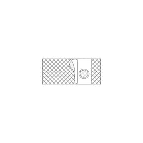 Medical ostomy belt illustration with textured strap and round opening