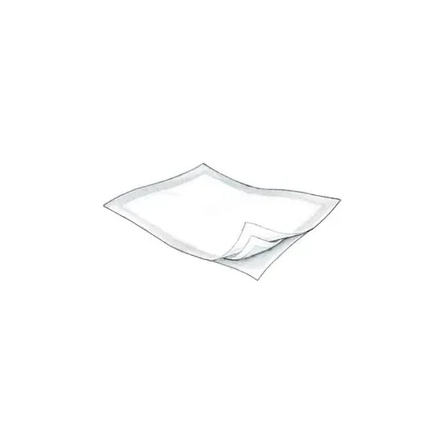 Sterile medical gauze pad for wound care on white background
