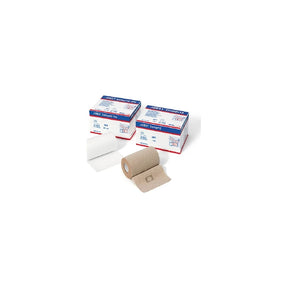Compression bandages and packaging for medical wound care and support