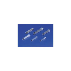 Assorted medical syringes on blue background for home medical supply needs