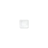 Transparent adhesive wound dressing, sterile medical bandage on white background