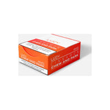 Box of LUCY Cinnamon Chew and Park 4mg nicotine gum, red and white packaging.
