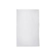 Clear plastic medical supply storage bag on white background