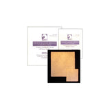 Gentell calcium alginate wound dressing pads in retail packaging, shown in two sizes.