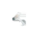 Low profile gastrostomy feeding tube, transparent medical device on white background