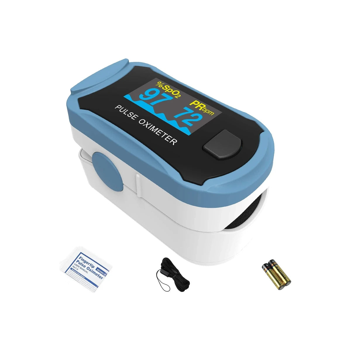 Choicemed Digital Portable Fingertip Pulse Oximeter