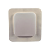 Sterile adhesive medical bandage for wound care on white background