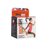 RockTape kinesiology tape box with athlete image, used for pain relief and injury support