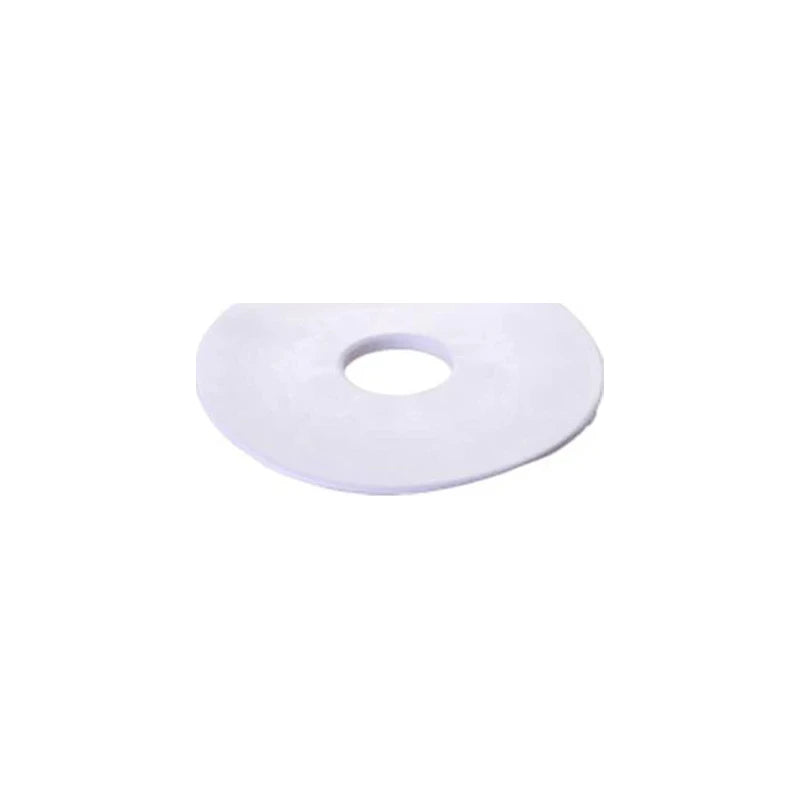 White Vinyl Flat All-flex Mntg Rng, 7/8", Each