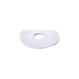 White Vinyl Flat All-flex Mntg Rng, 7/8", Each