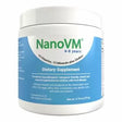 NanoVM 4-8 years dietary supplement container with blue and white label for children's vitamins and minerals