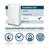 Attends Supersorb Breathables Underpad 30" X 36"
