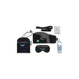 Neck hammock kit with adjustable straps, mask, carrying pouch, manual, and accessories