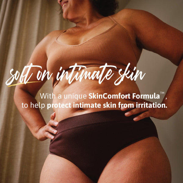 TENA Sensitive Care Moderate Bladder Leakage Pad for Women, Moderate Absorbency, Long Length, 12"