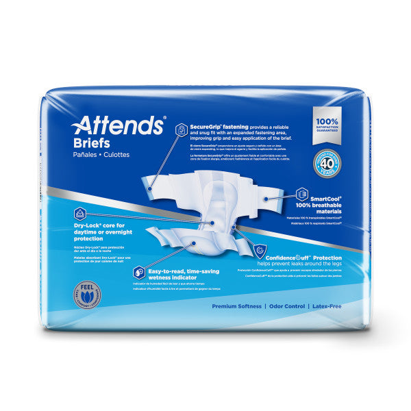 Attends Briefs, Ultimate Absorbency, XL