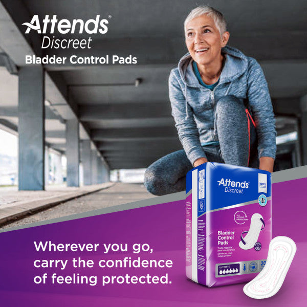 Attends Discreet Women's Ultimate Pads