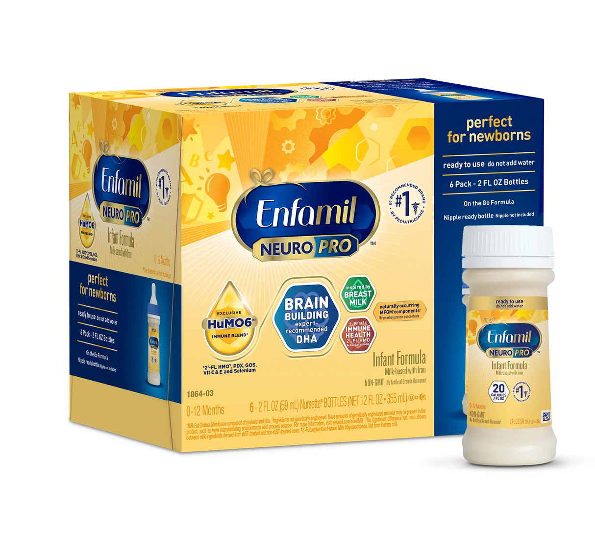 Enfamil Neuropro, Ready-to-use 2 Oz. Bottle