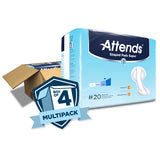 Attends Shaped Pads, Super - Replaces Item 48sps